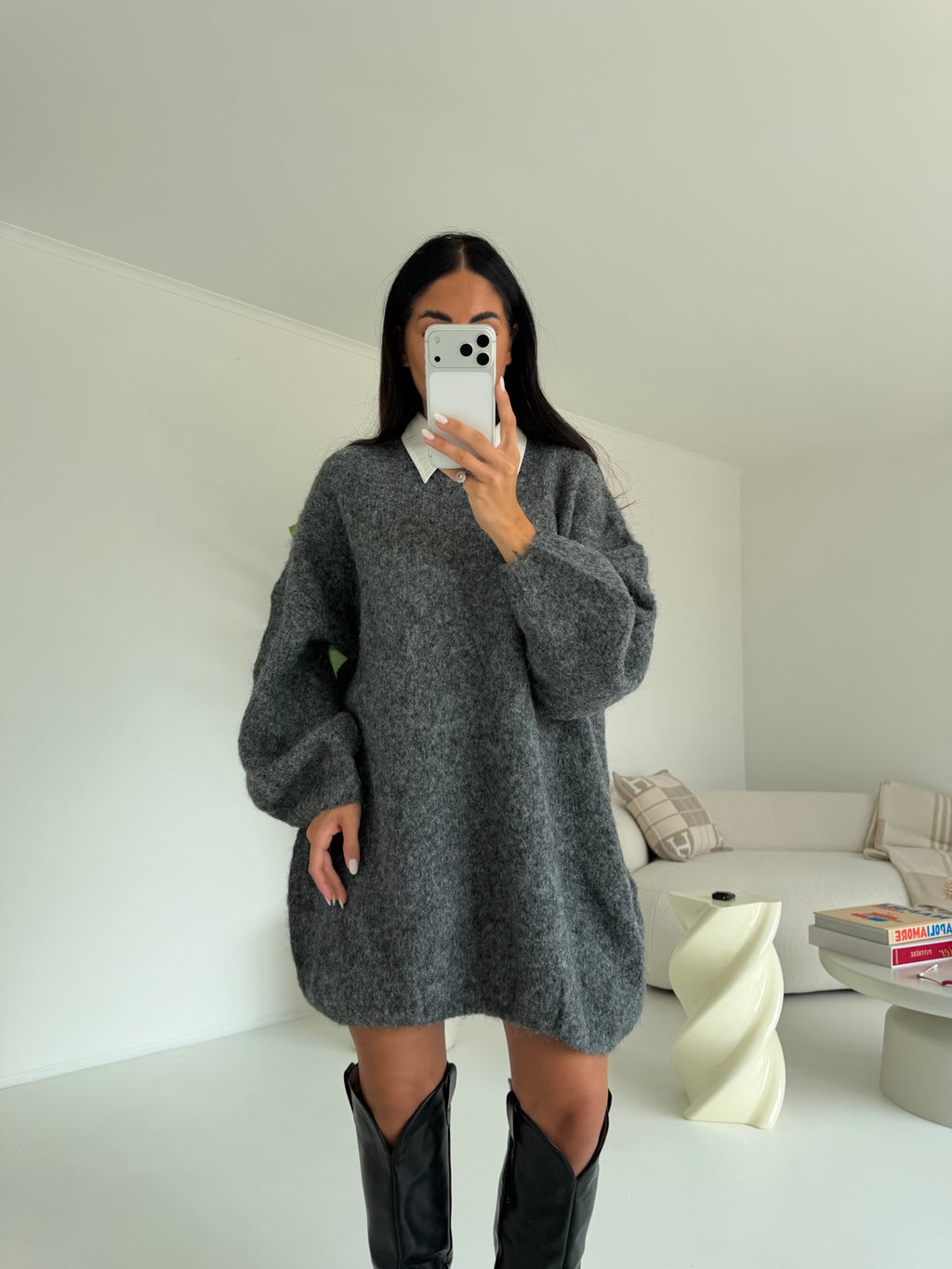 50336-MAXI PULL JOLLY GREY