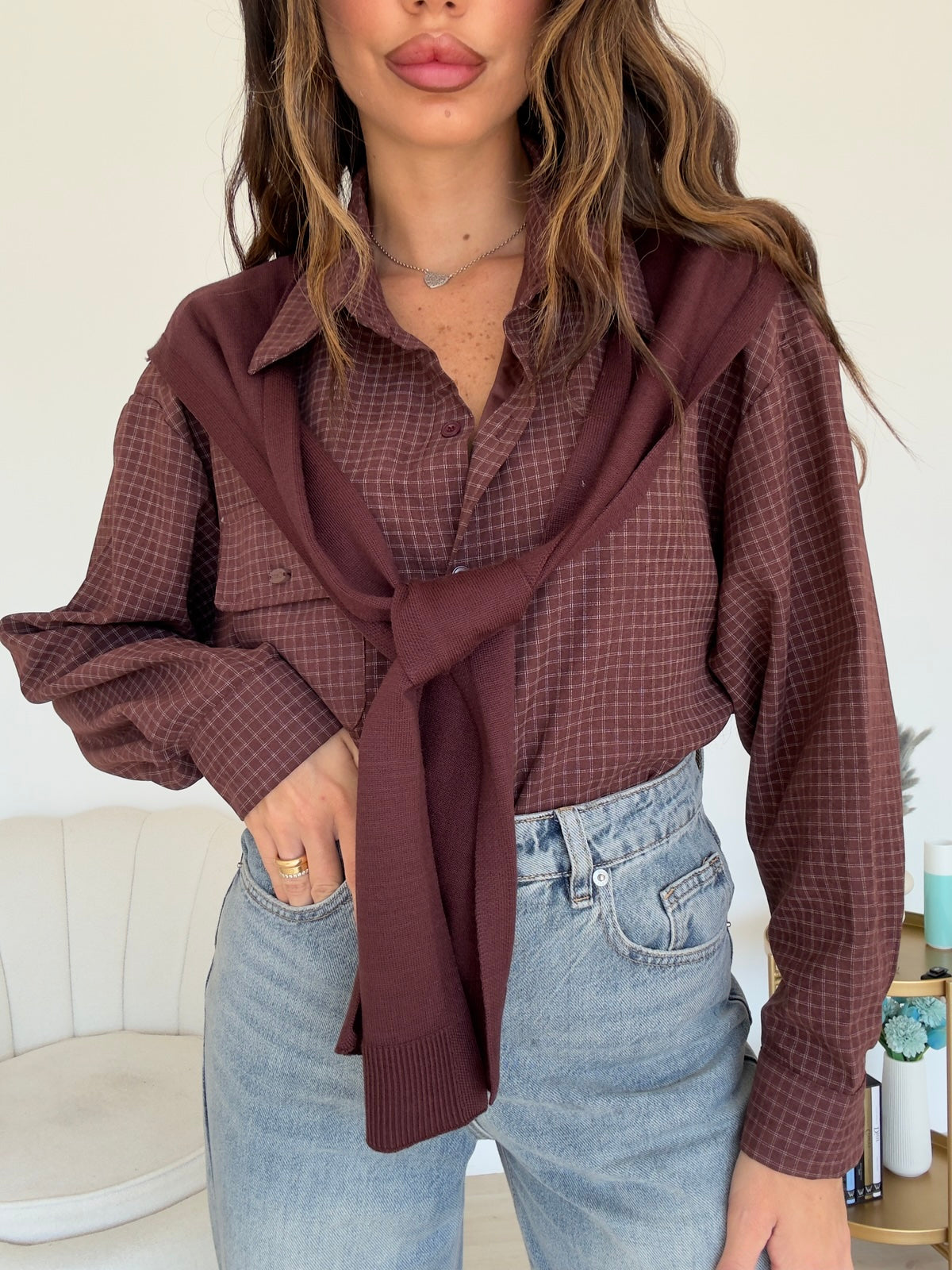 53175-CAMICIA WEEKEND BORDEAUX