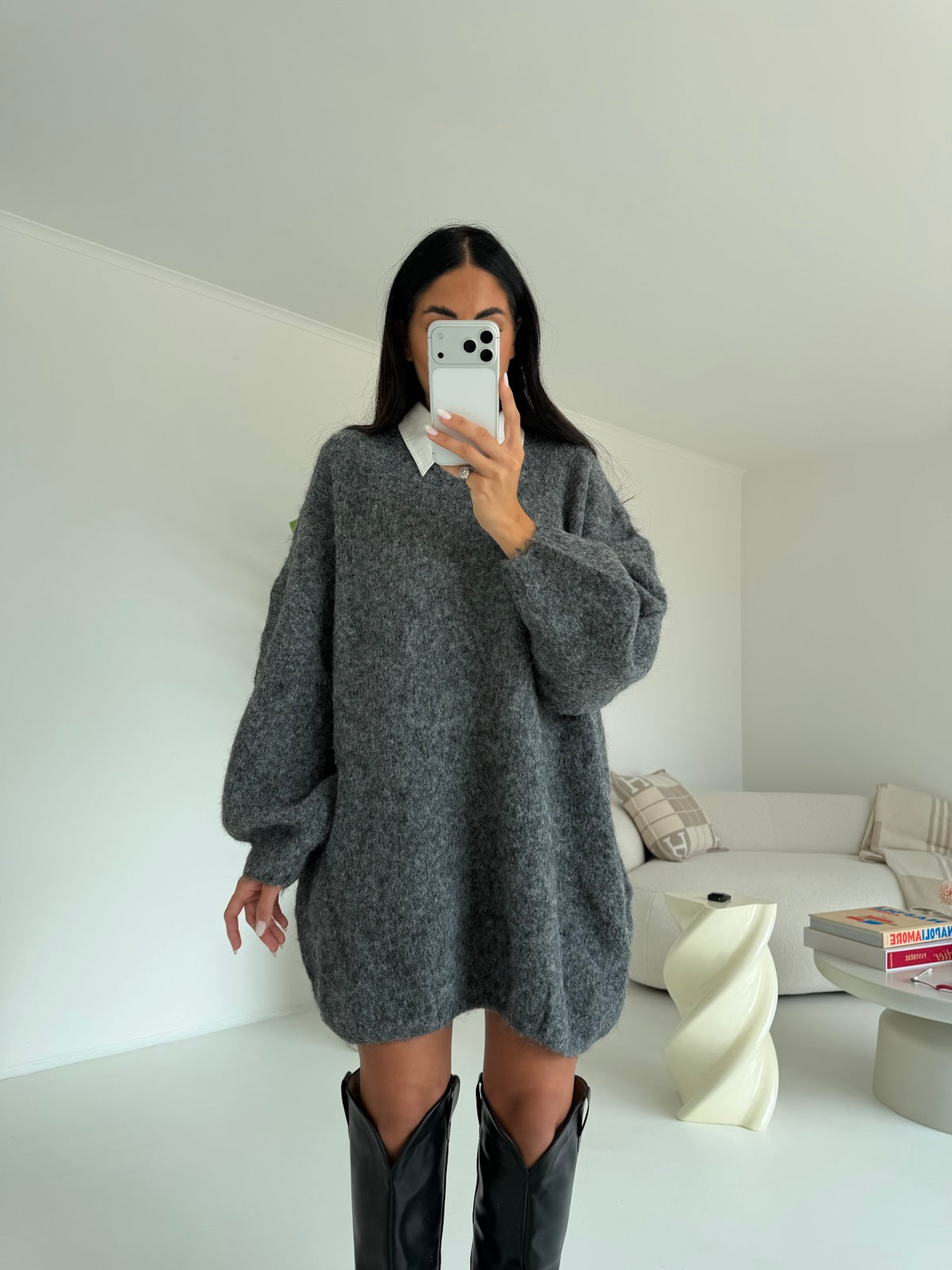 50336-MAXI PULL JOLLY GREY