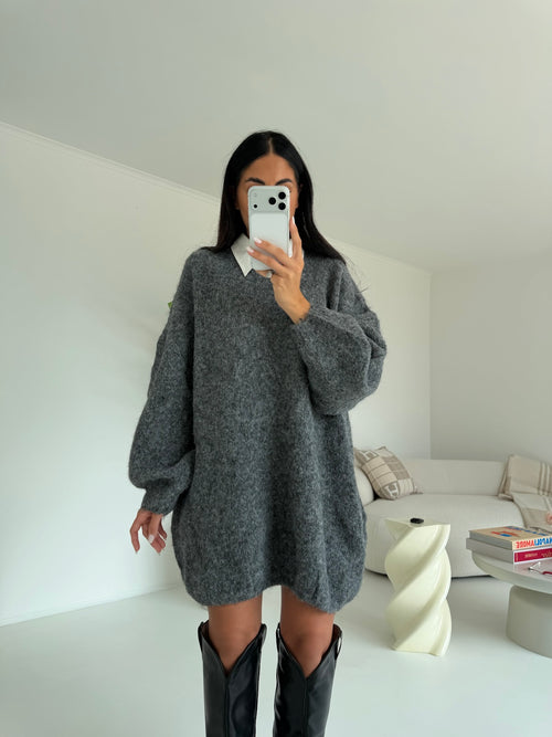 50336-MAXI PULL JOLLY GREY