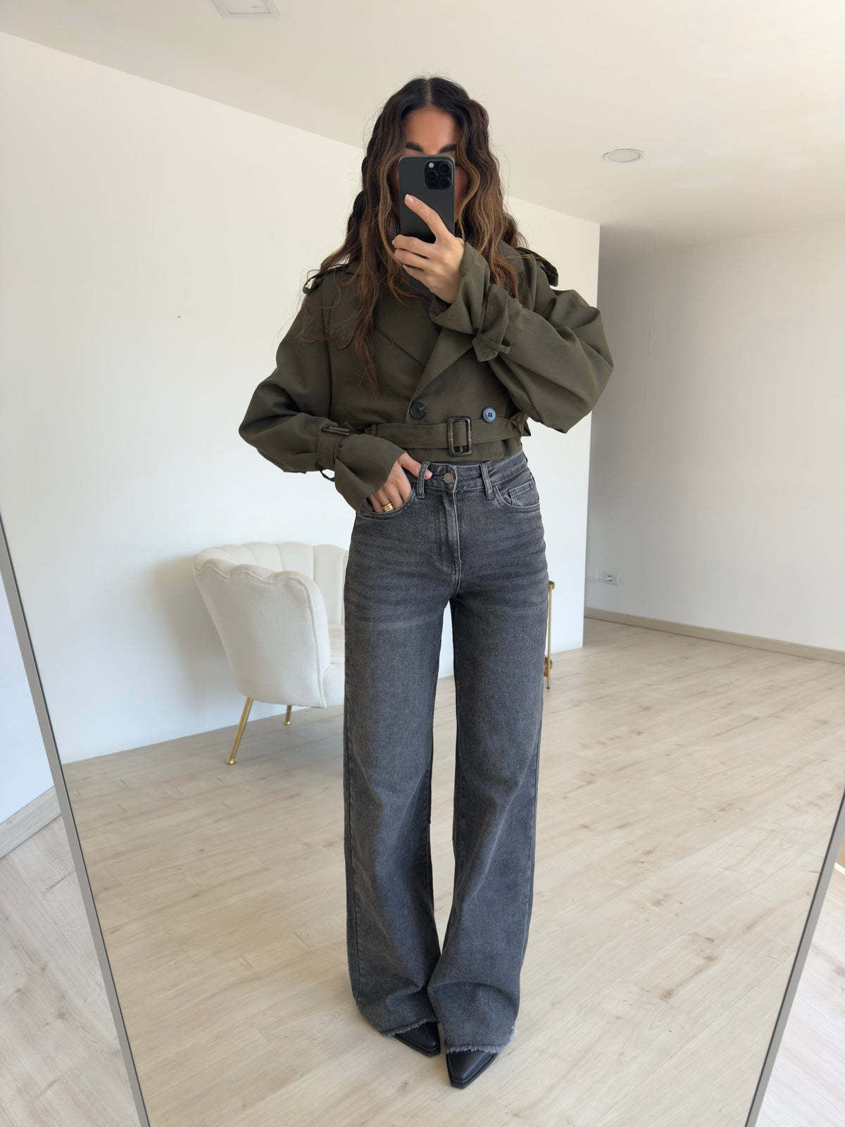 MINI TRENCH ADDISON VERDE