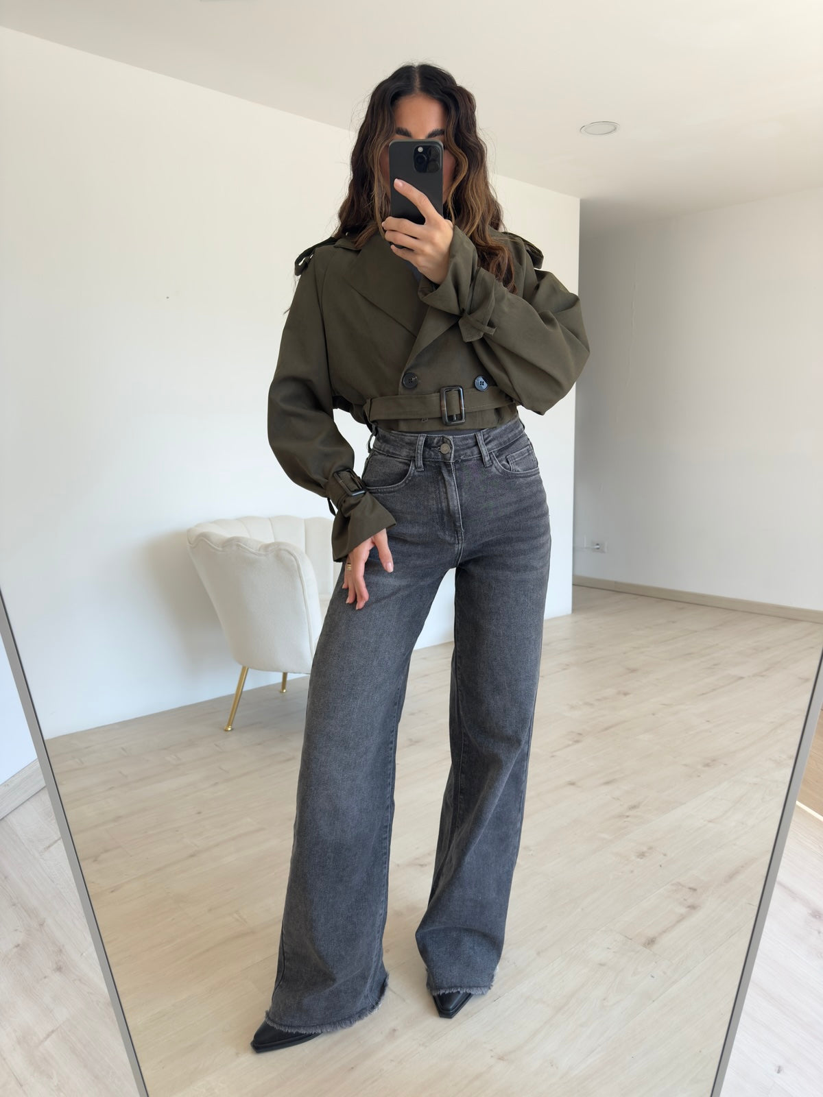 MINI TRENCH ADDISON VERDE