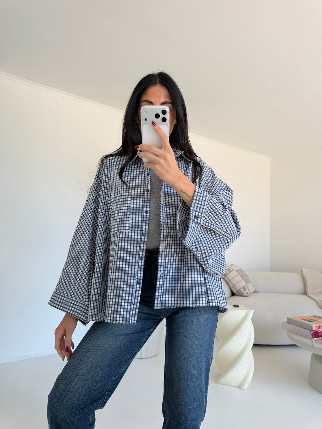 979-1-CAMICIA BRITNEY NAVY