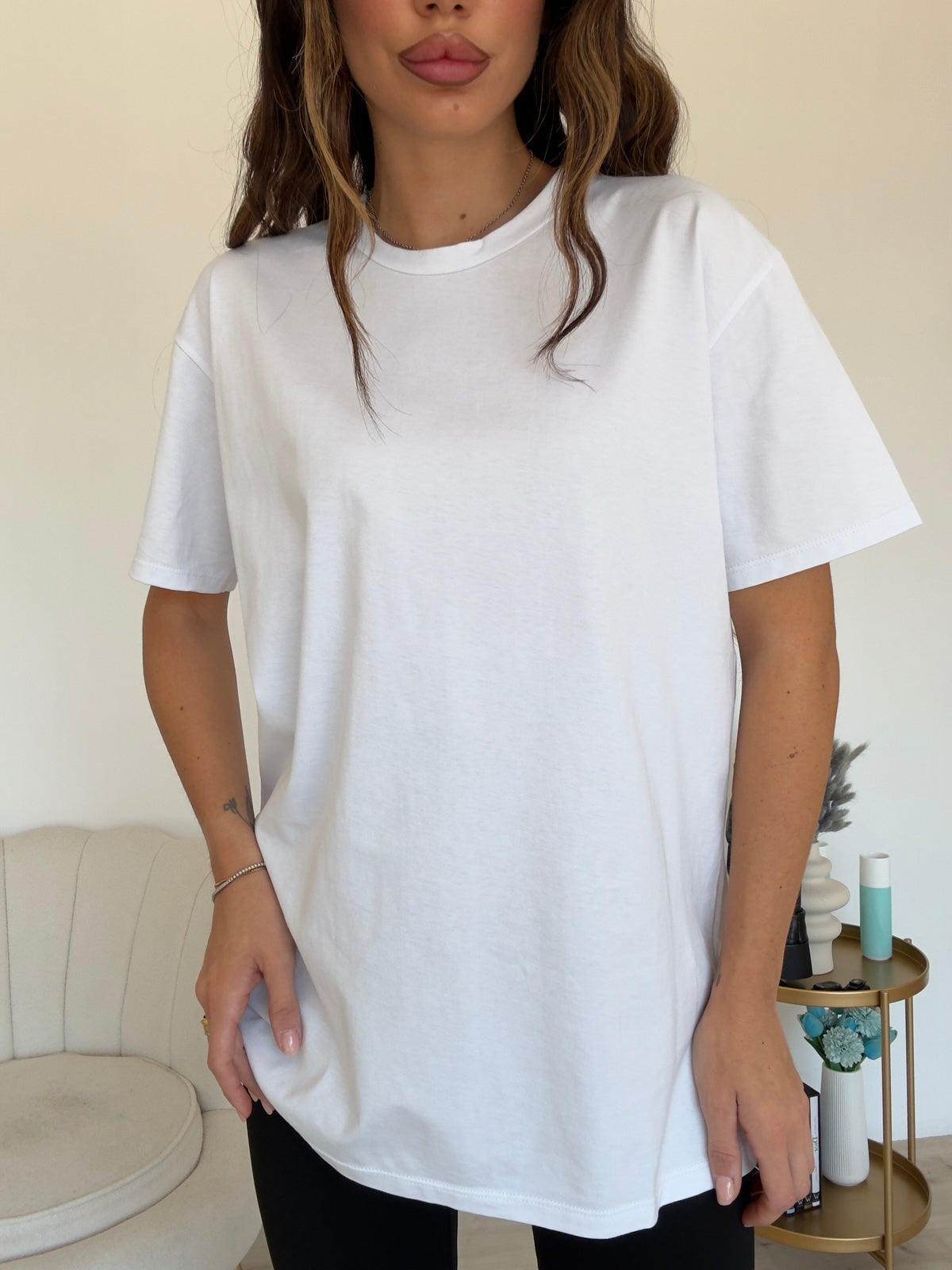T-SHIRT BASIC MILK