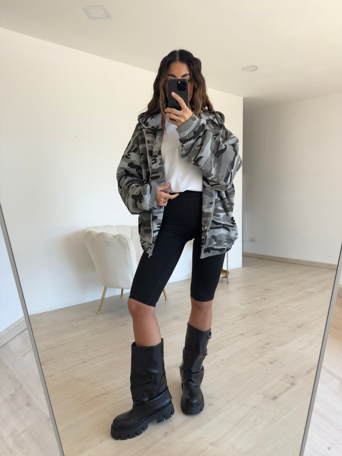 W42303-FELPA ARMY GREY