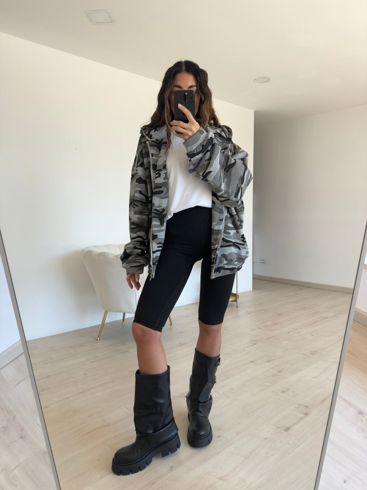 W42303-FELPA ARMY GREY