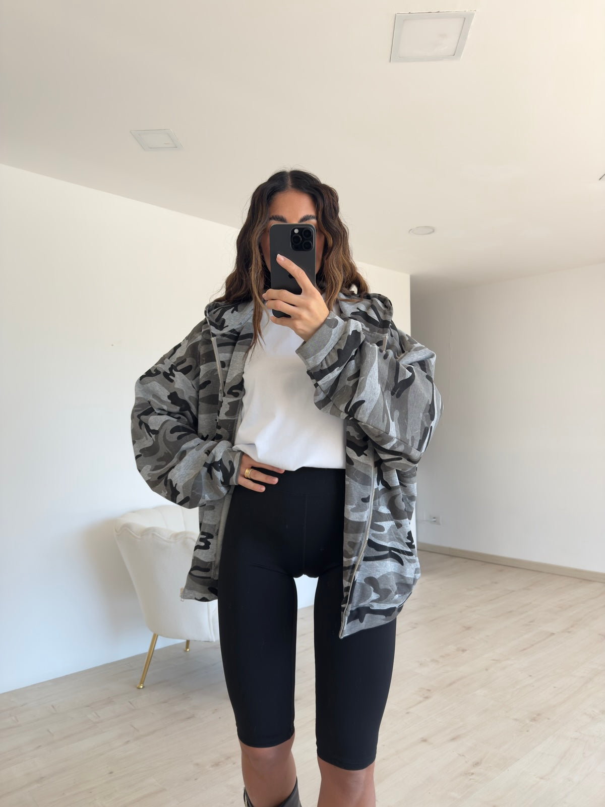 W42303-FELPA ARMY GREY