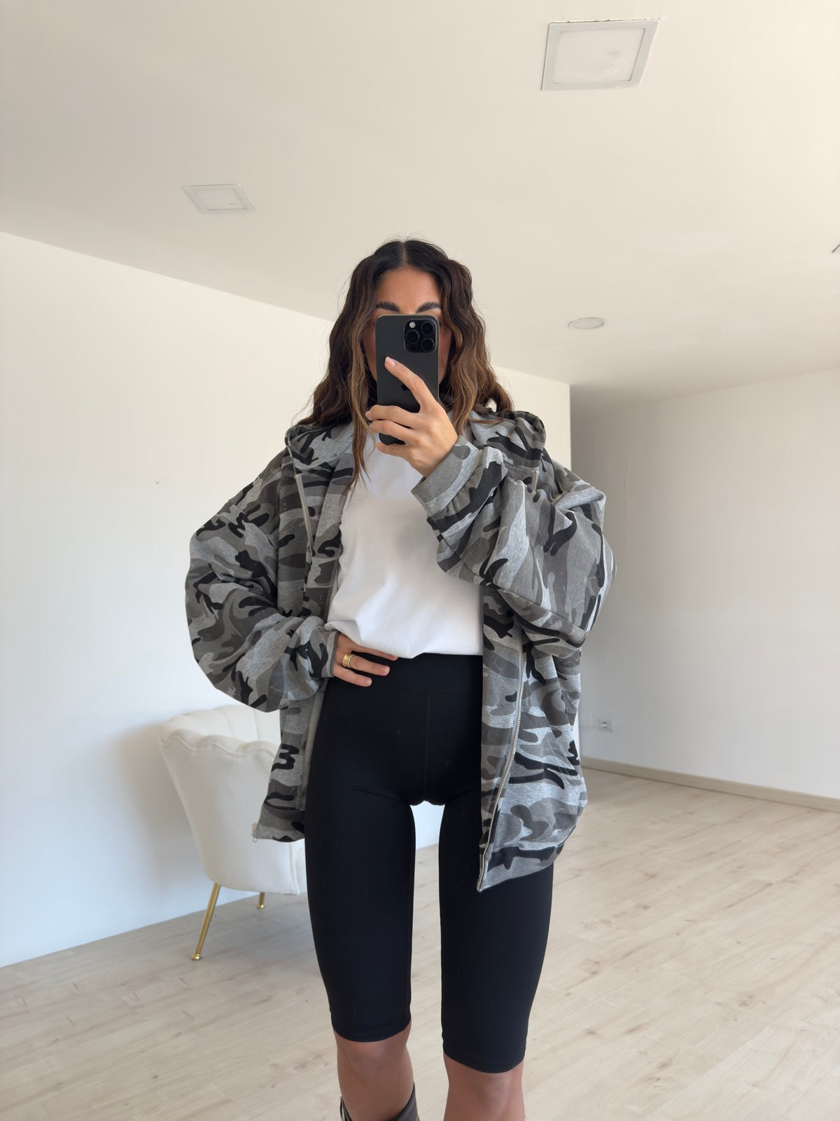W42303-FELPA ARMY GREY