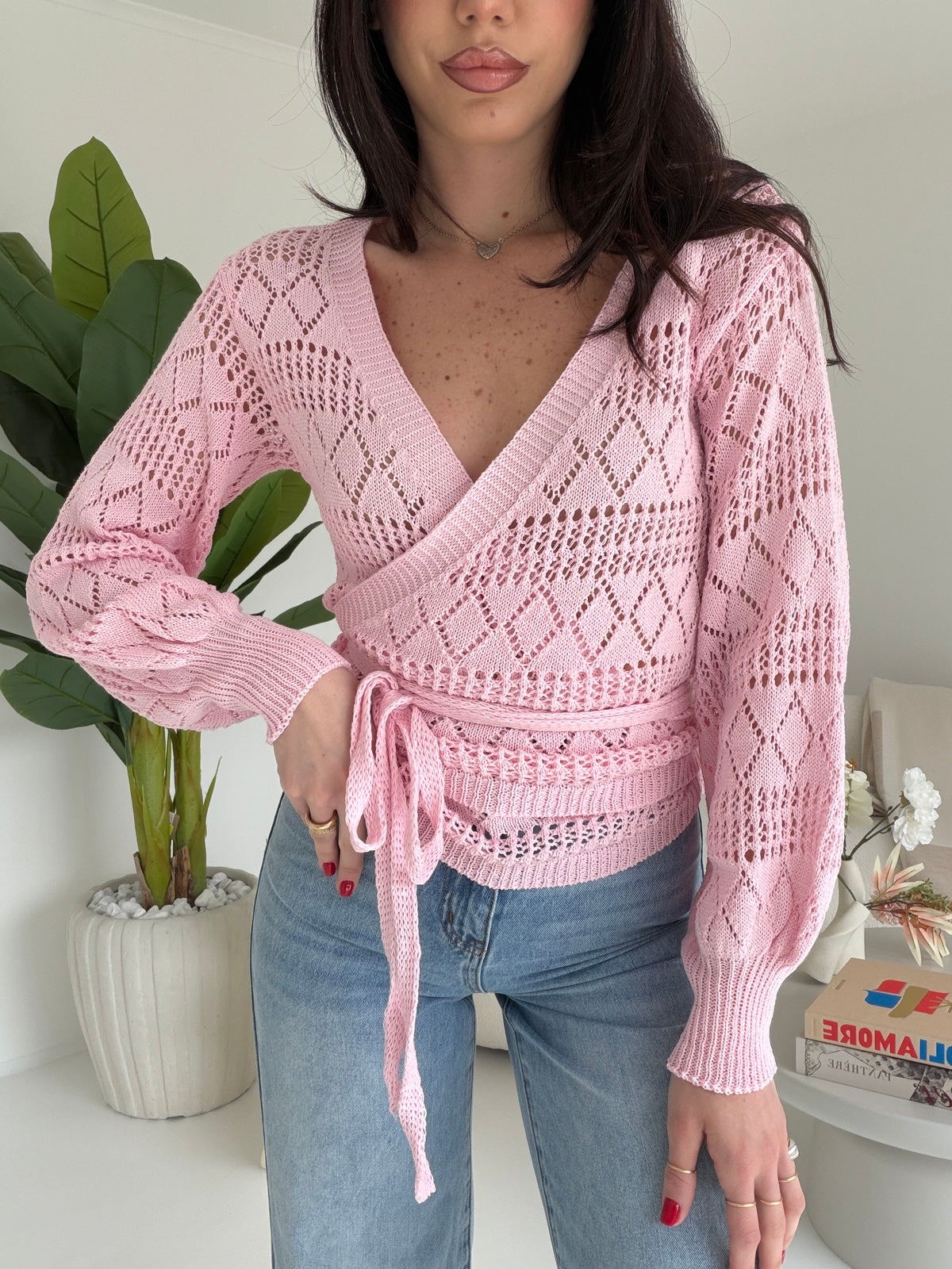 INCROCIATINA LOREN PINK