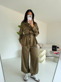 Y0957-COORDINATO EFFETTO RASO MILITARE