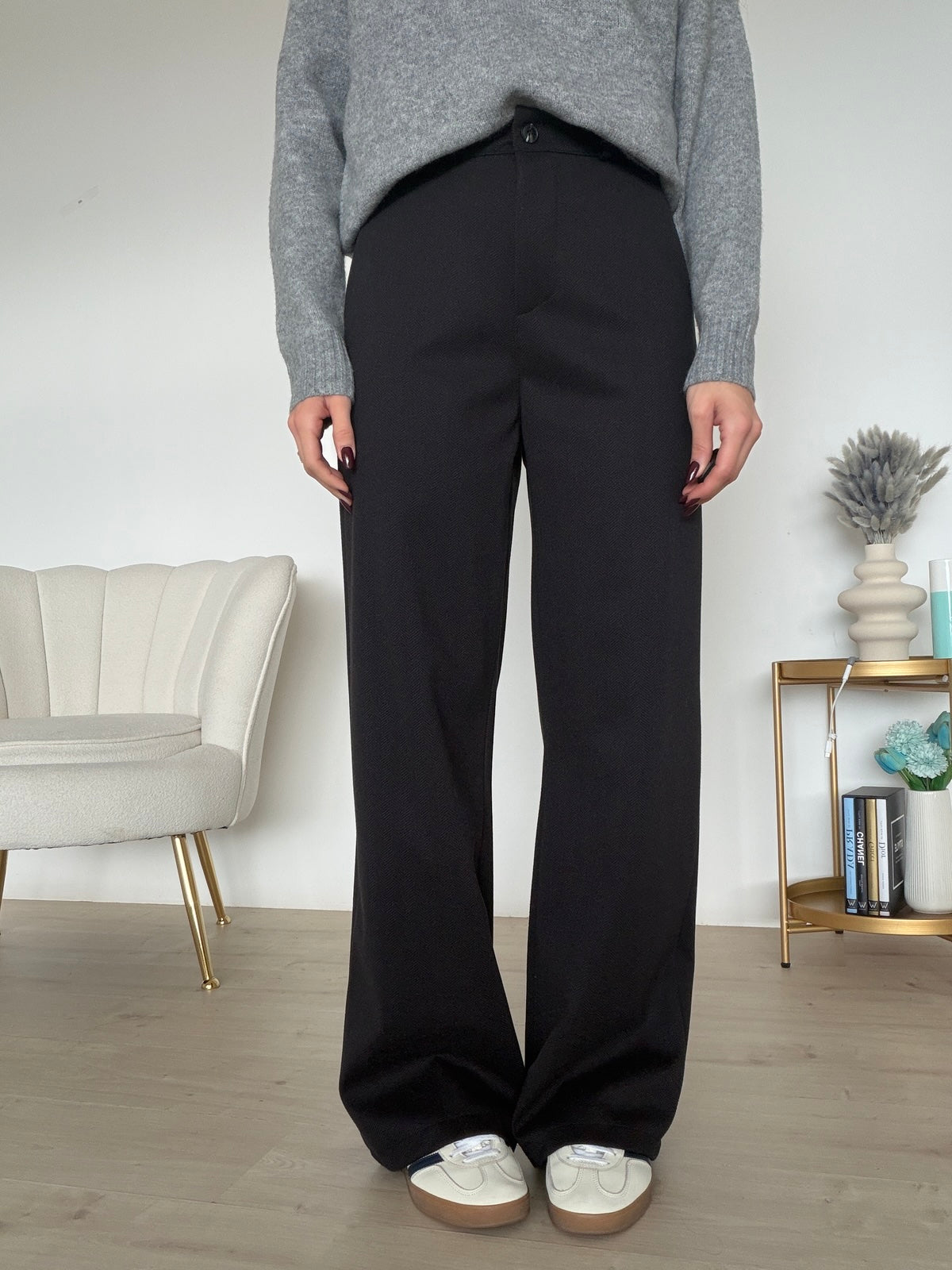 6808-PANTALONE LADY NERO