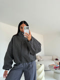 16056-BOMBER SQUARE GREY