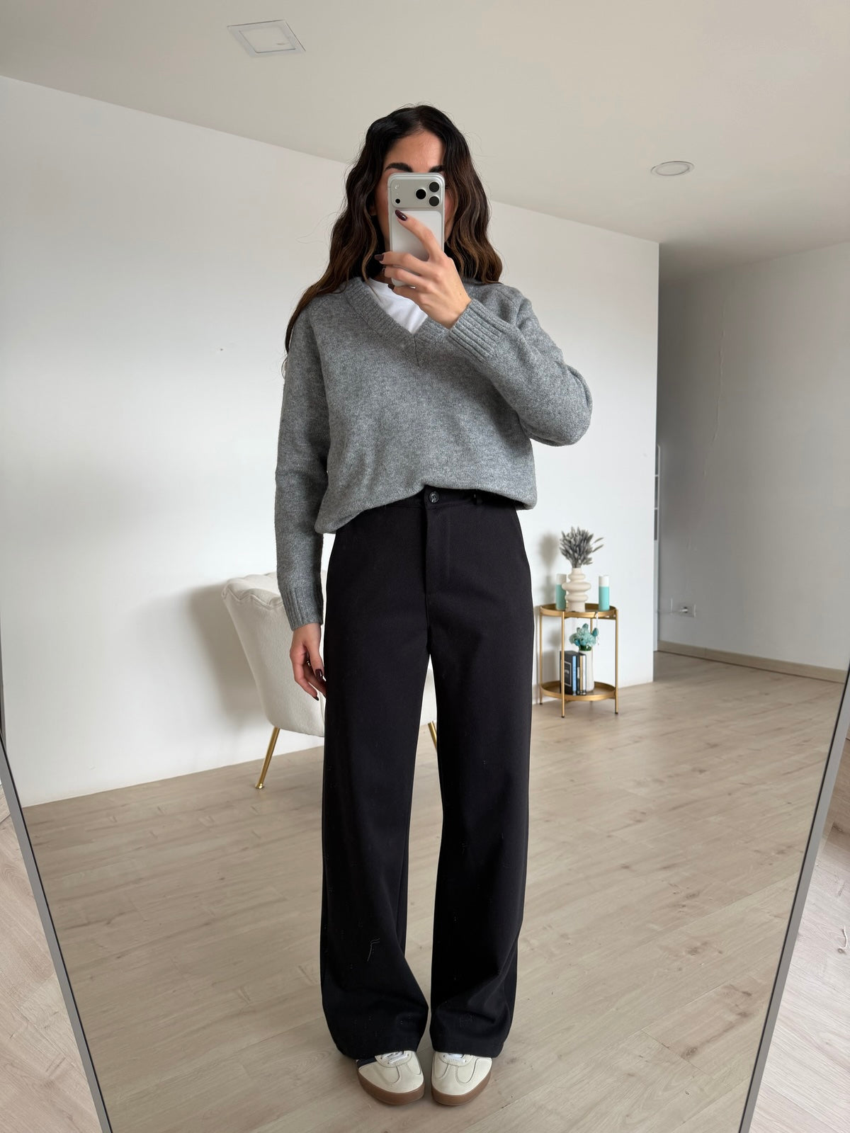 6808-PANTALONE LADY NERO