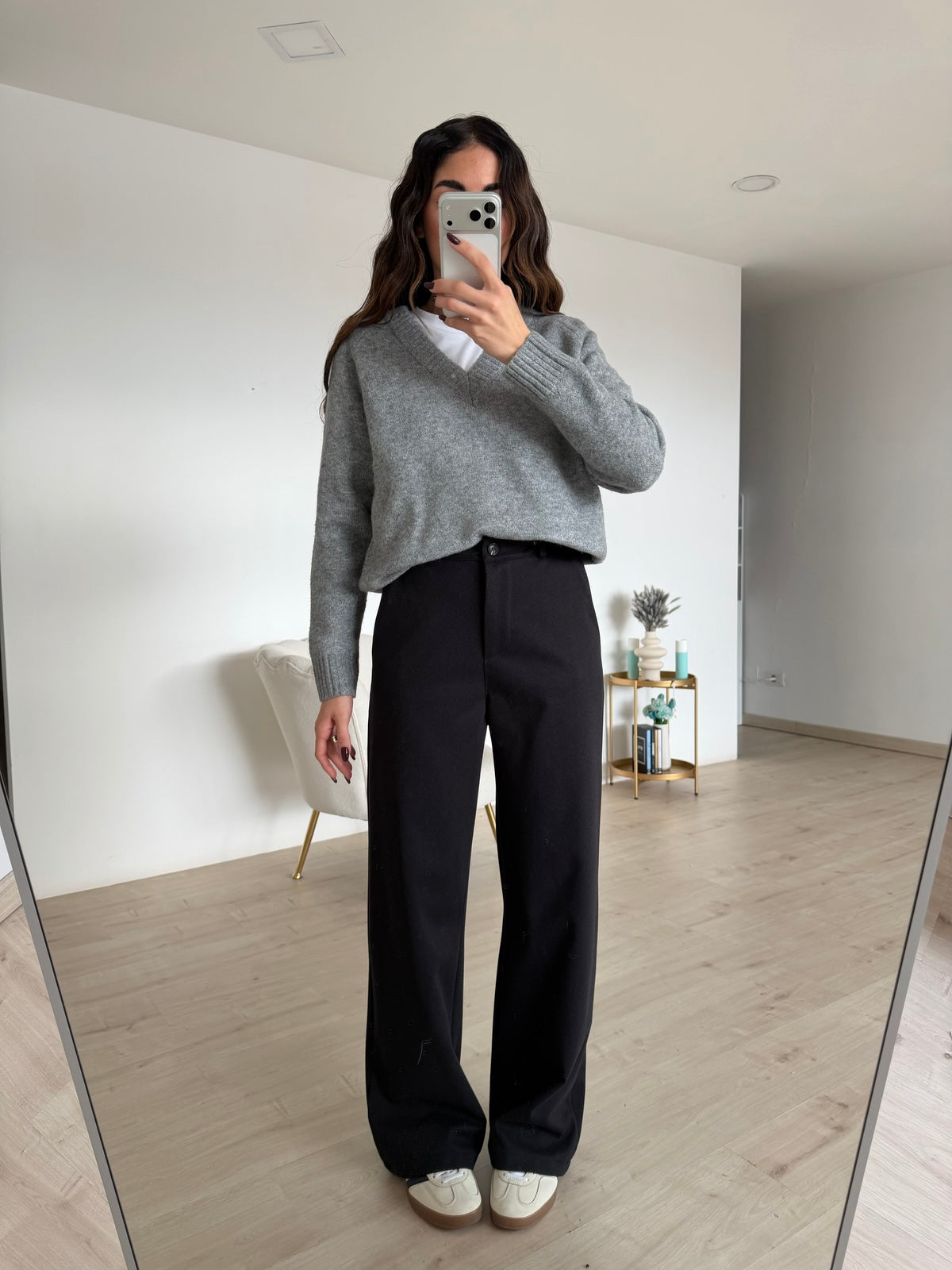 6808-PANTALONE LADY NERO