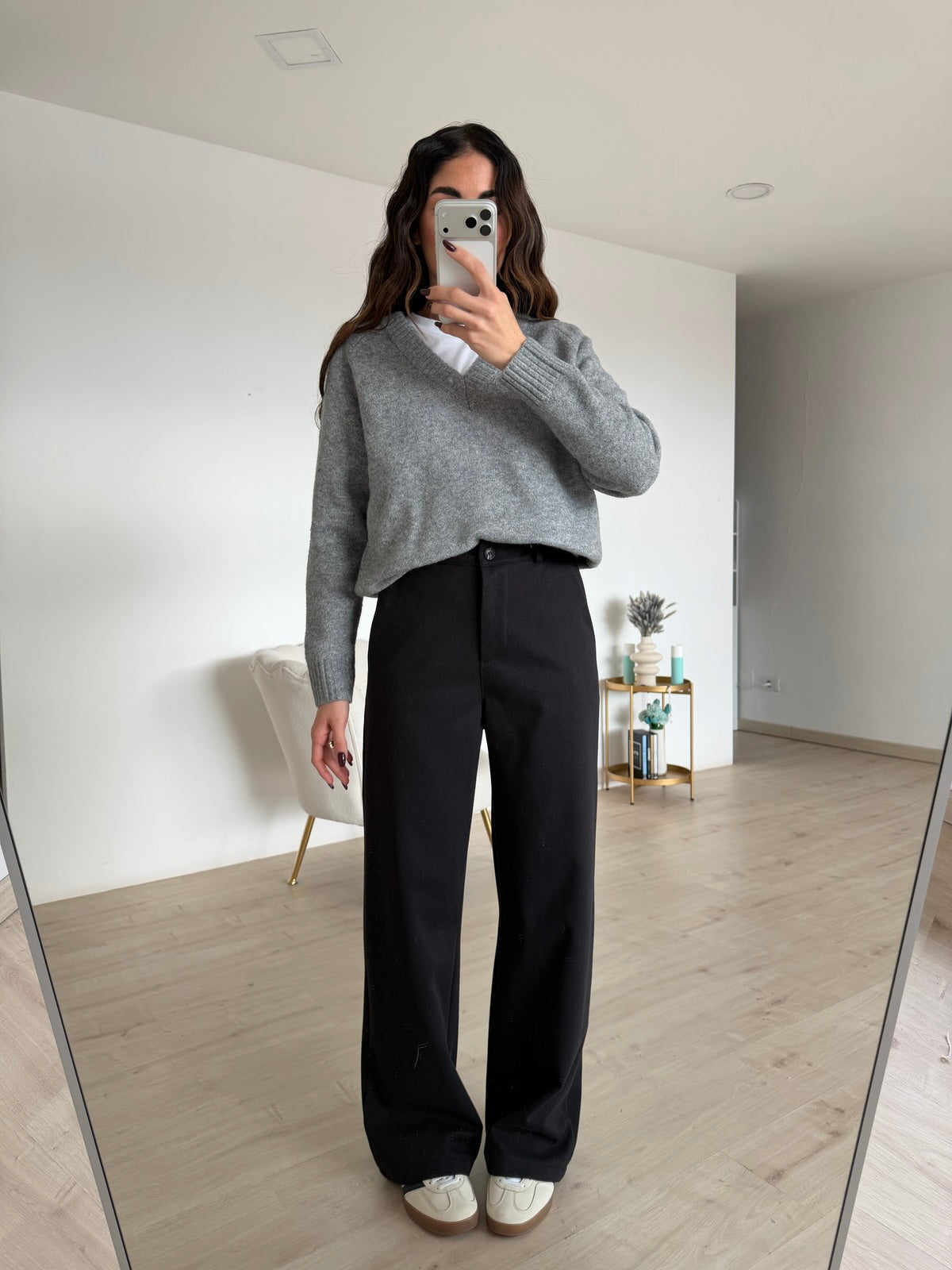 6808-PANTALONE LADY NERO