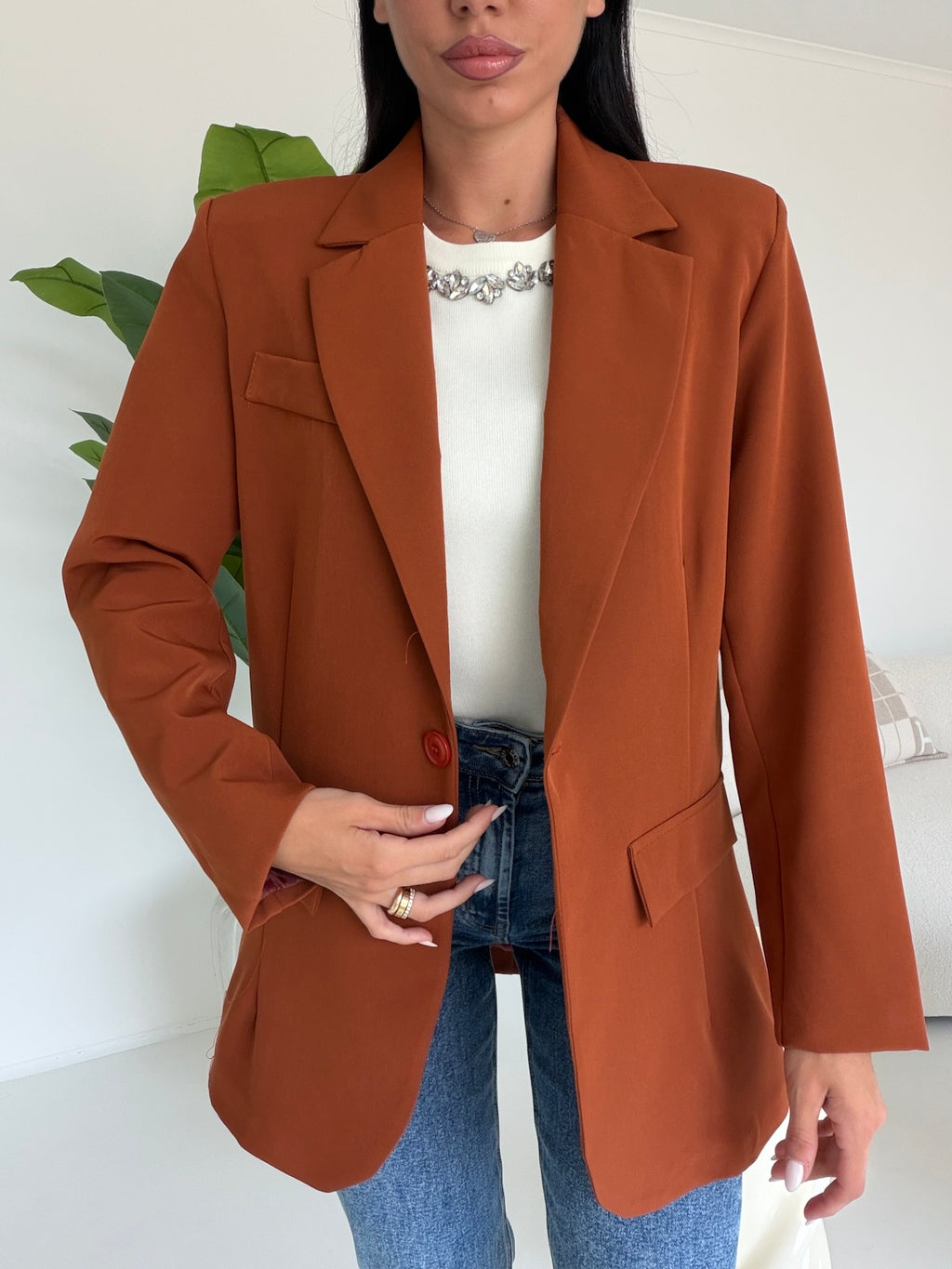 BLAZER OVERSIZE COCCIO