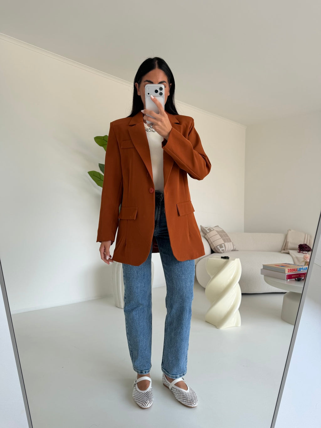 BLAZER OVERSIZE COCCIO