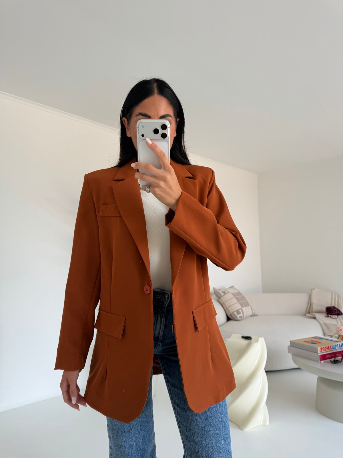 BLAZER OVERSIZE COCCIO