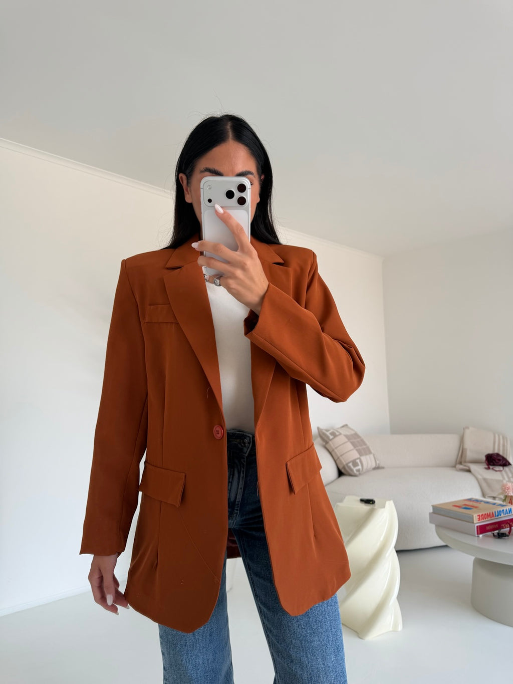 BLAZER OVERSIZE COCCIO