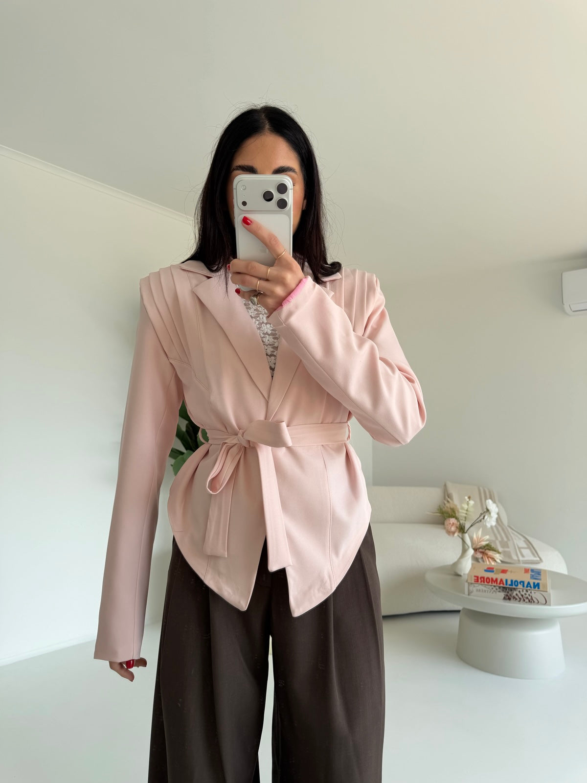 MINI TRENCH CHARLOTTE PINK
