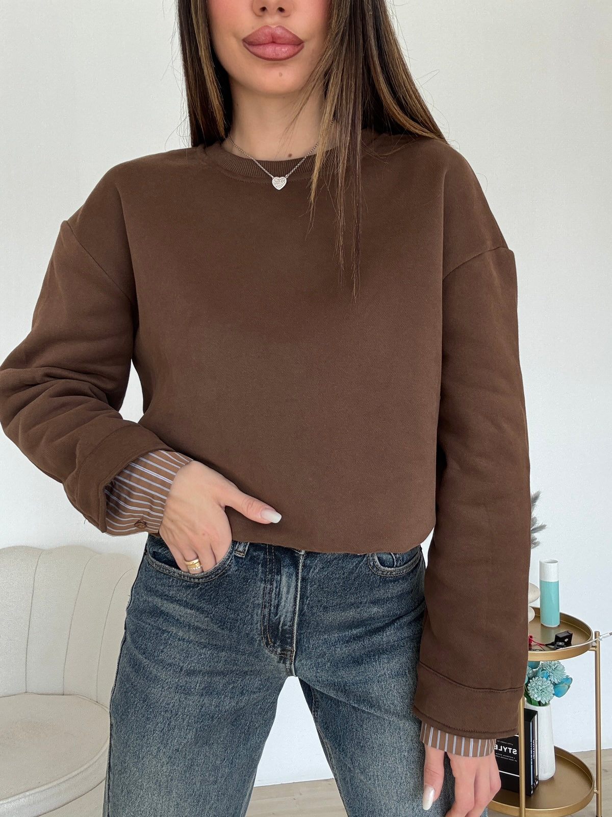 3202-FELPA LOLA CHOCO