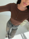 7861-MAGLIA ULTRA LIGHT CHOCO