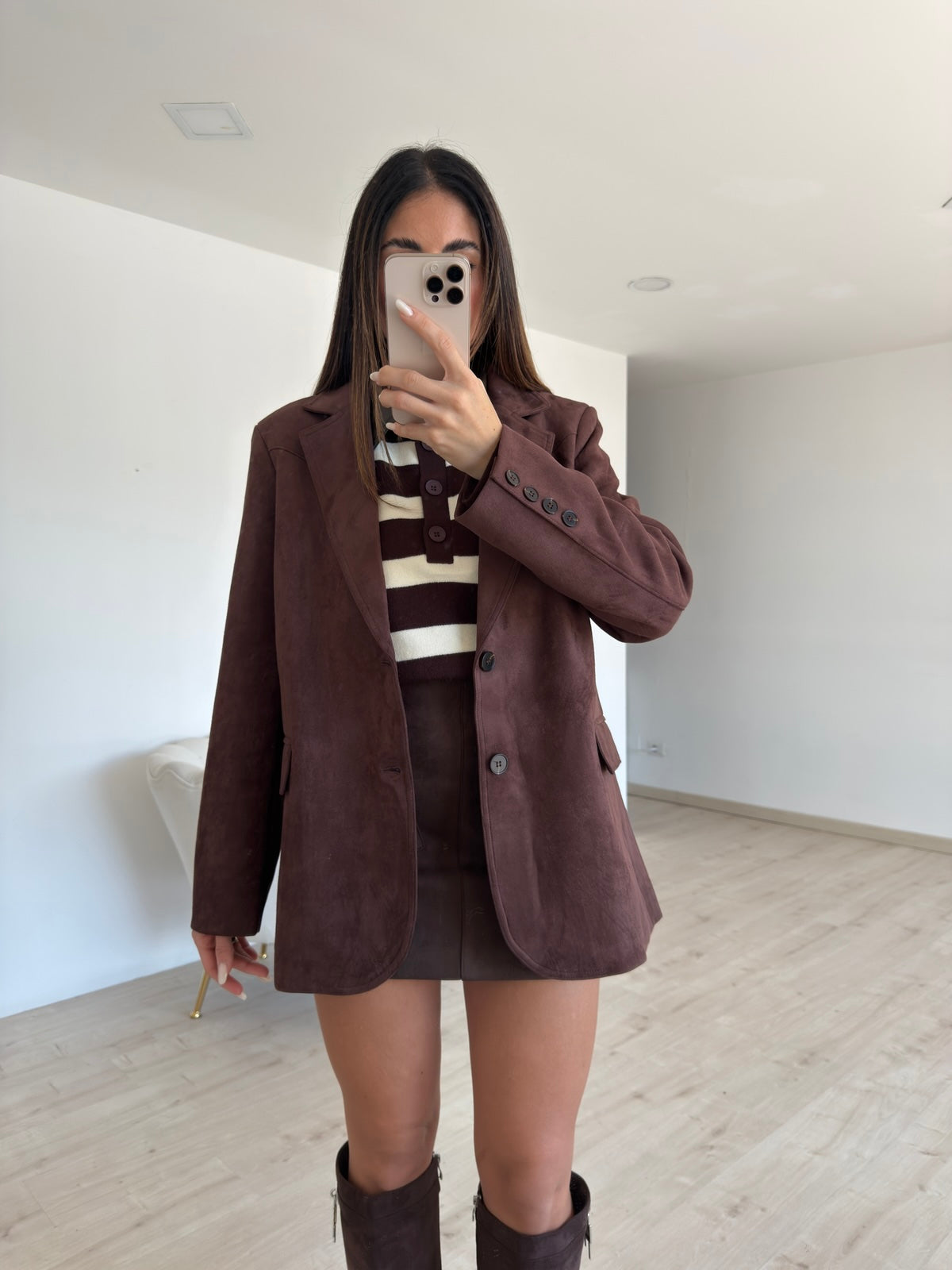 5416-BLAZER SUEDE CLEVELAND CHOCO