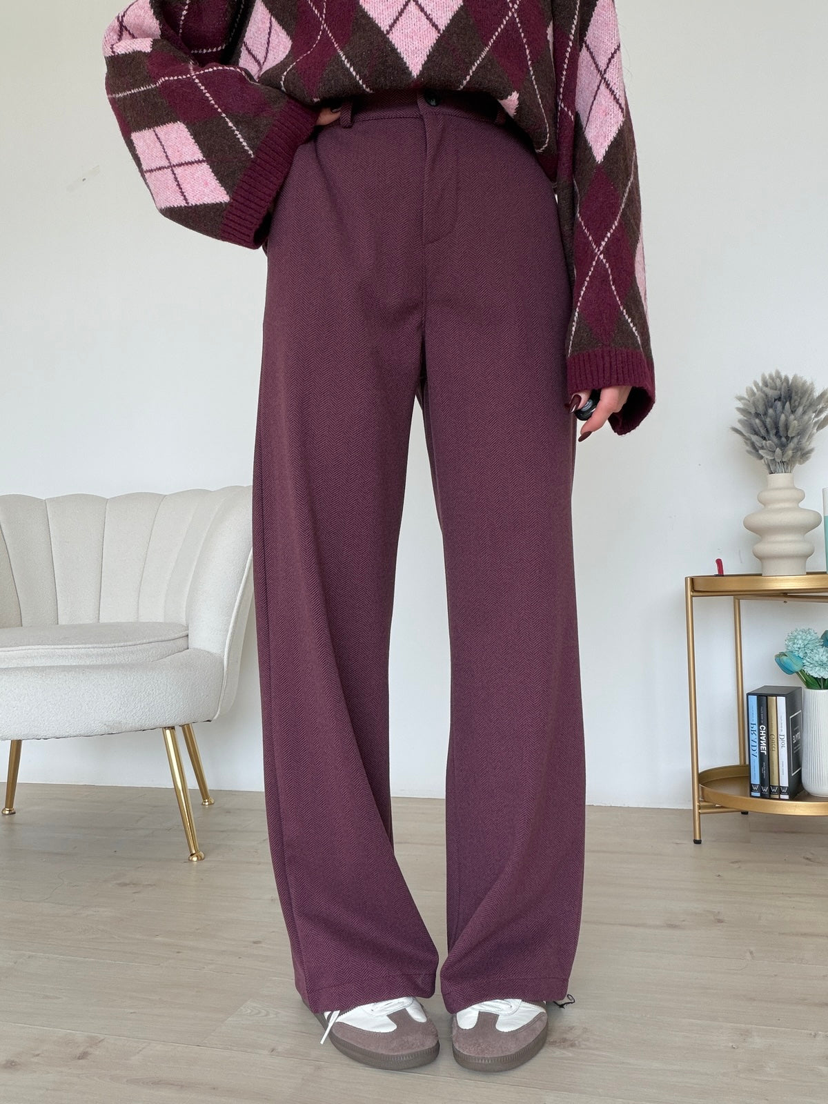 6808-PANTALONE LADY WINE