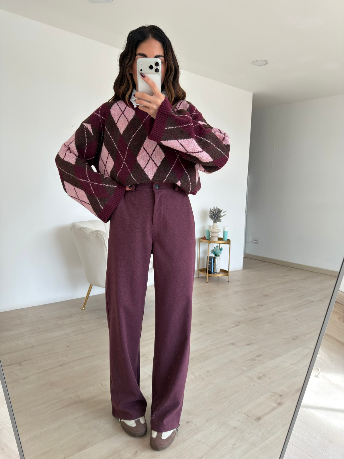 6808-PANTALONE LADY WINE