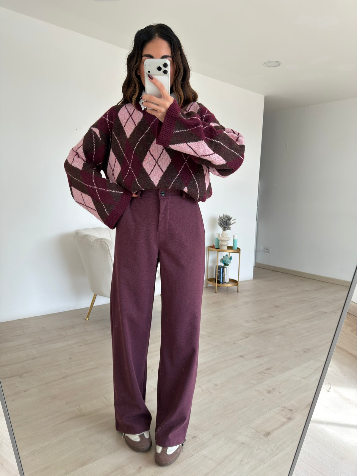 6808-PANTALONE LADY WINE