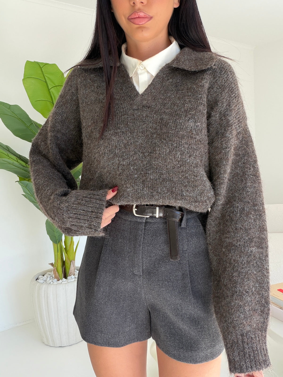 Y06061-PULL NOA CHOCO