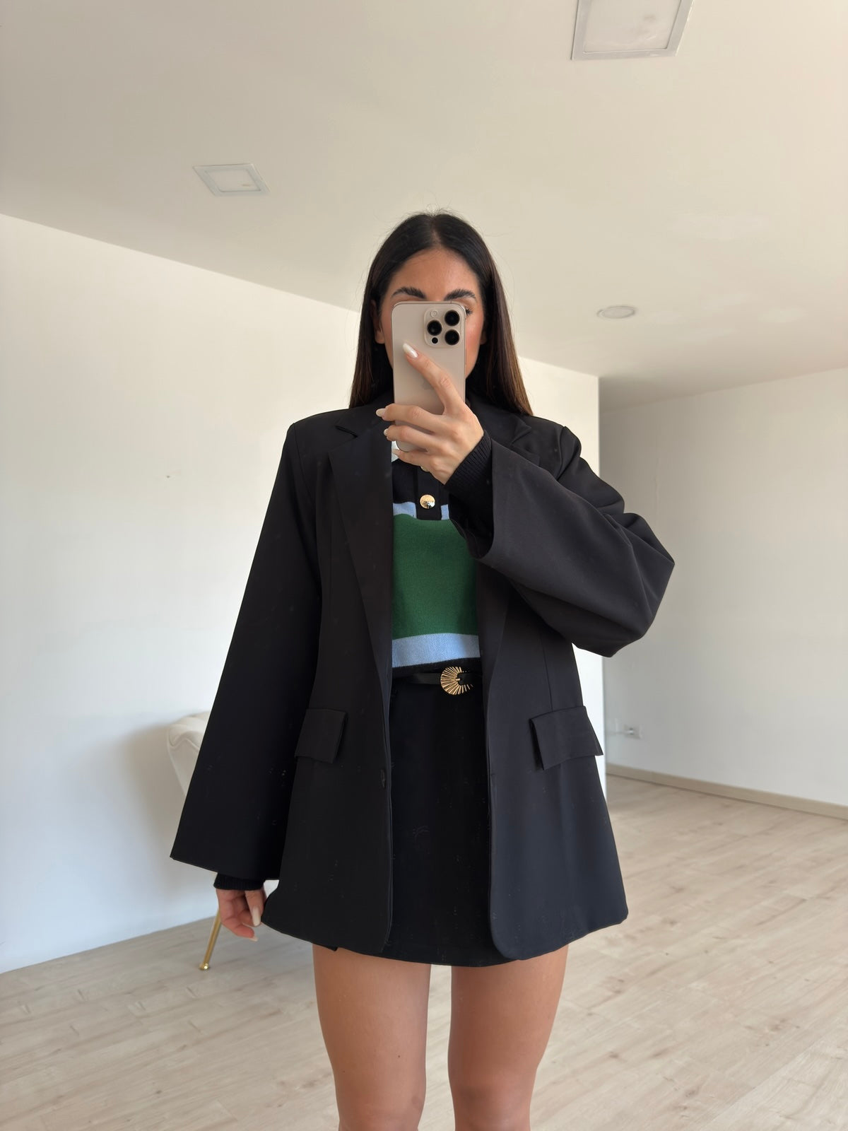 BLAZER EVERGREEN NERO