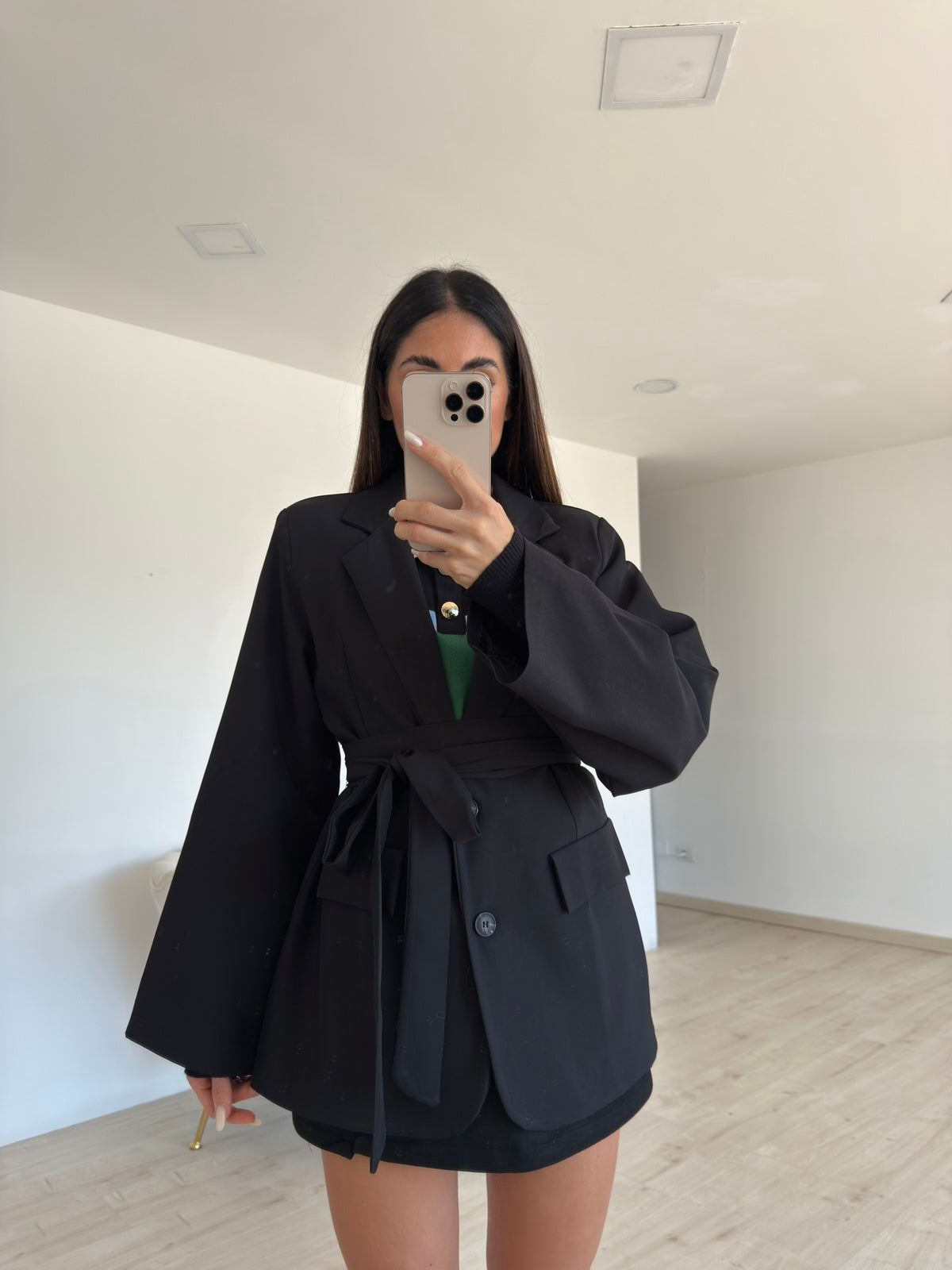 BLAZER EVERGREEN NERO