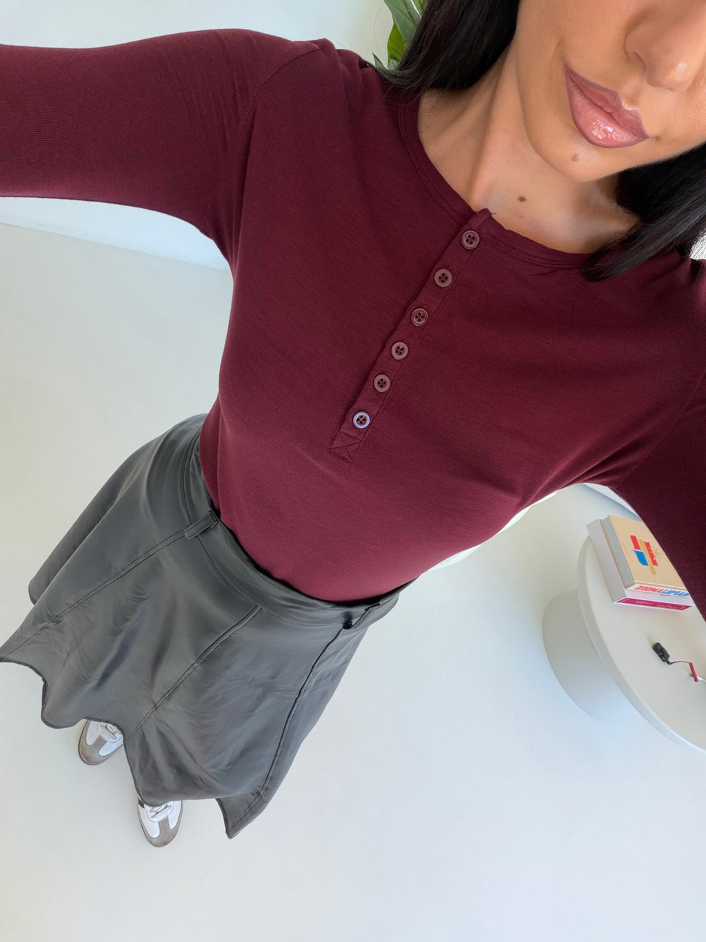 7861-MAGLIA ULTRA LIGHT BORDEAUX