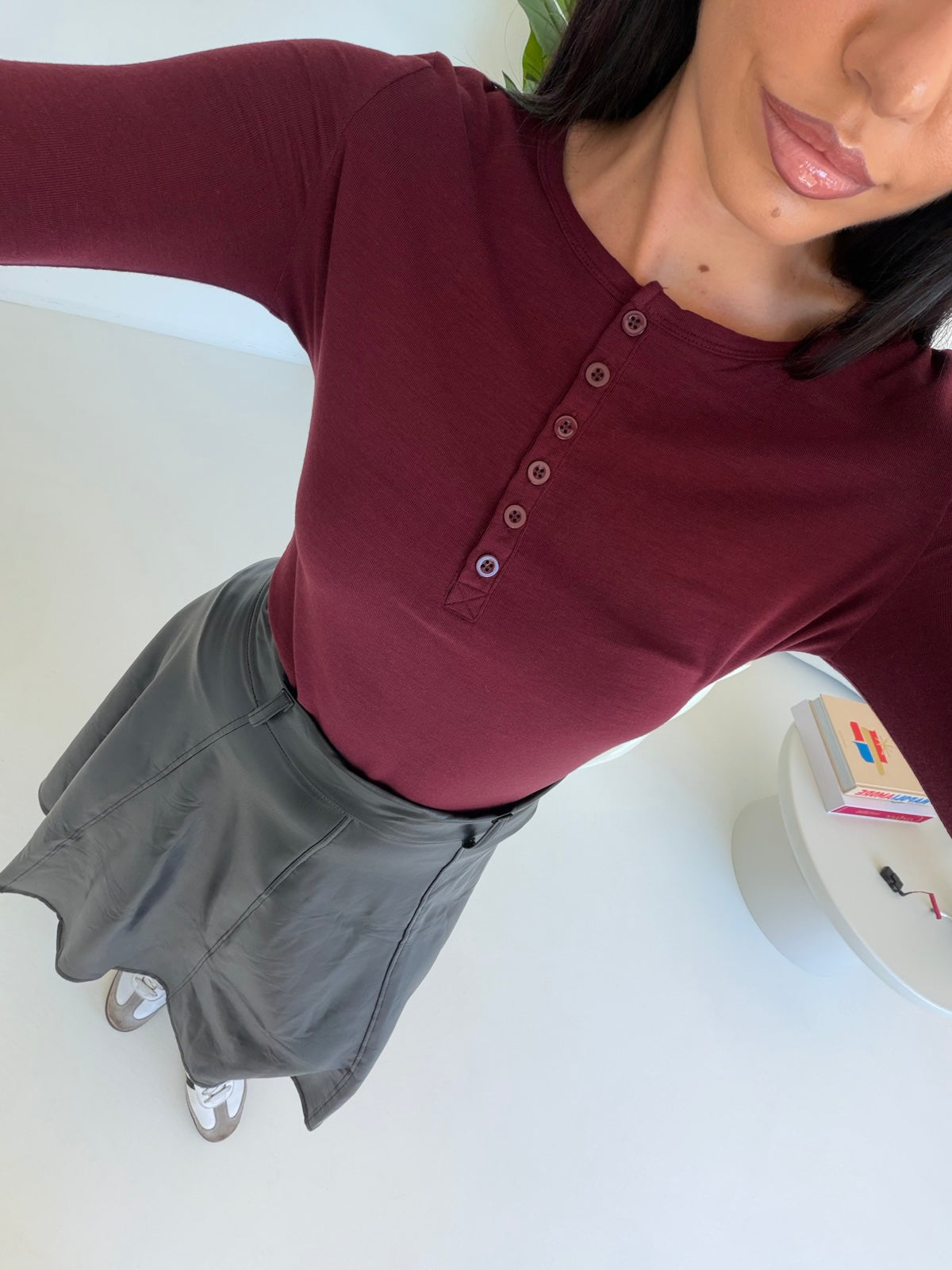 7861-MAGLIA ULTRA LIGHT BORDEAUX