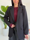 BLAZER OVERSIZE NERO