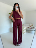 COORDINATO MARISOL BORDEAUX