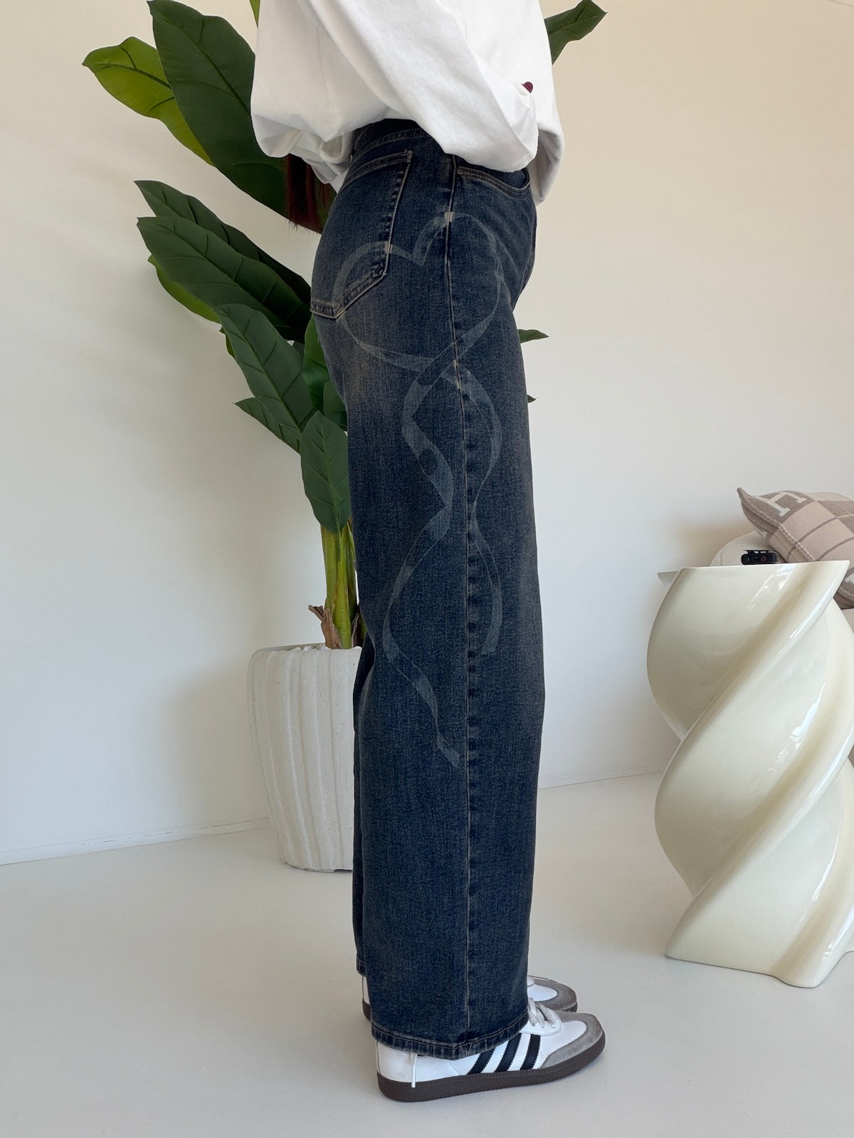 SJ1825-JEANS BARREL LOVE