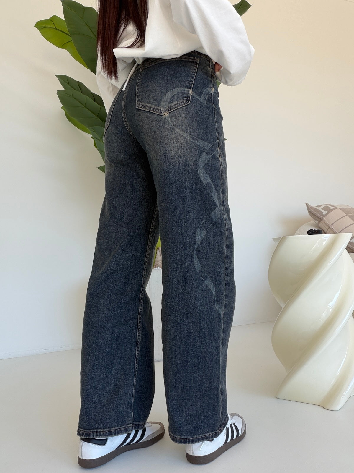 SJ1825-JEANS BARREL LOVE