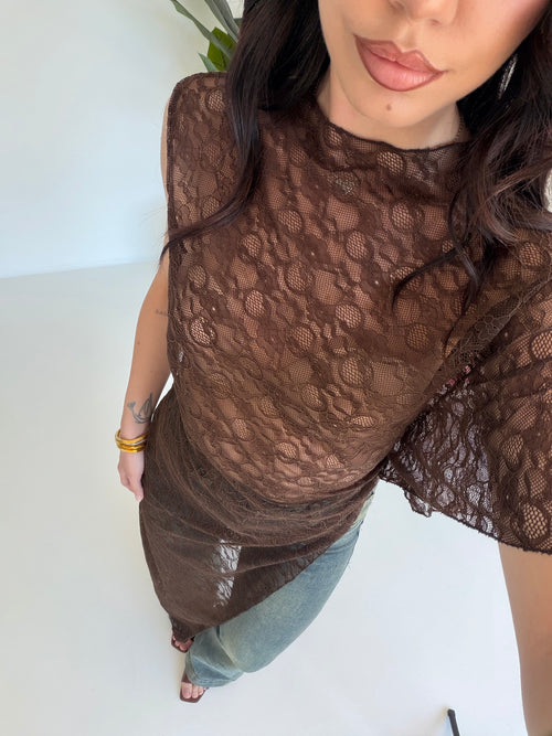 47297-MAXI MAGLIA IN PIZZO CHOCO