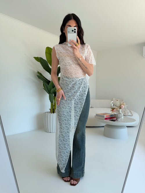 47297-MAXI MAGLIA IN PIZZO MILK