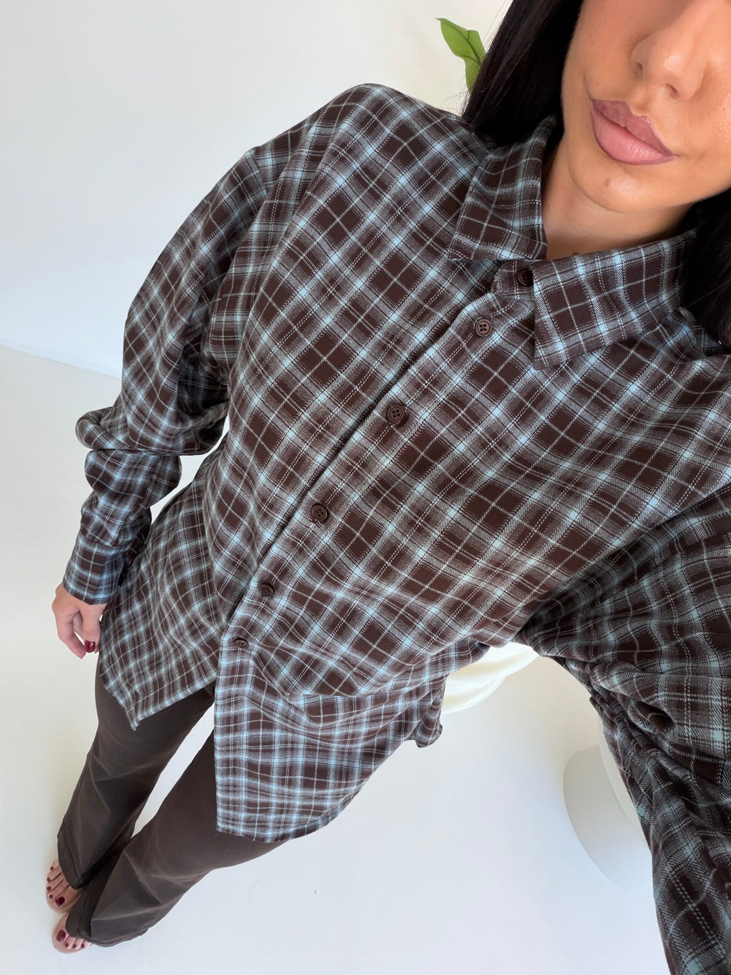 11530-CAMICIA CAMELIA  CHOCO