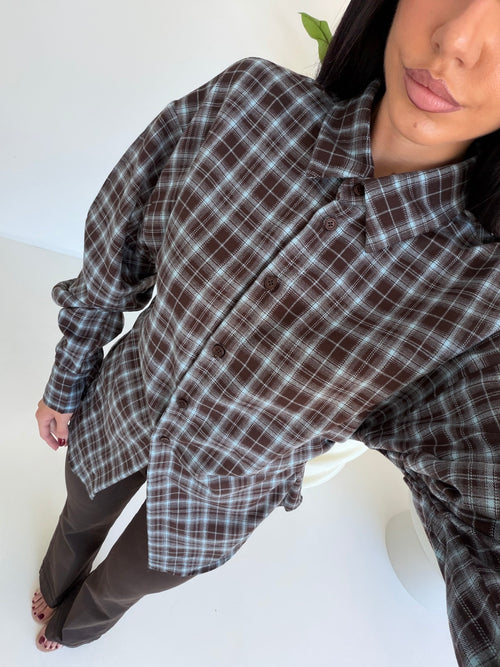 11530-CAMICIA CAMELIA  CHOCO