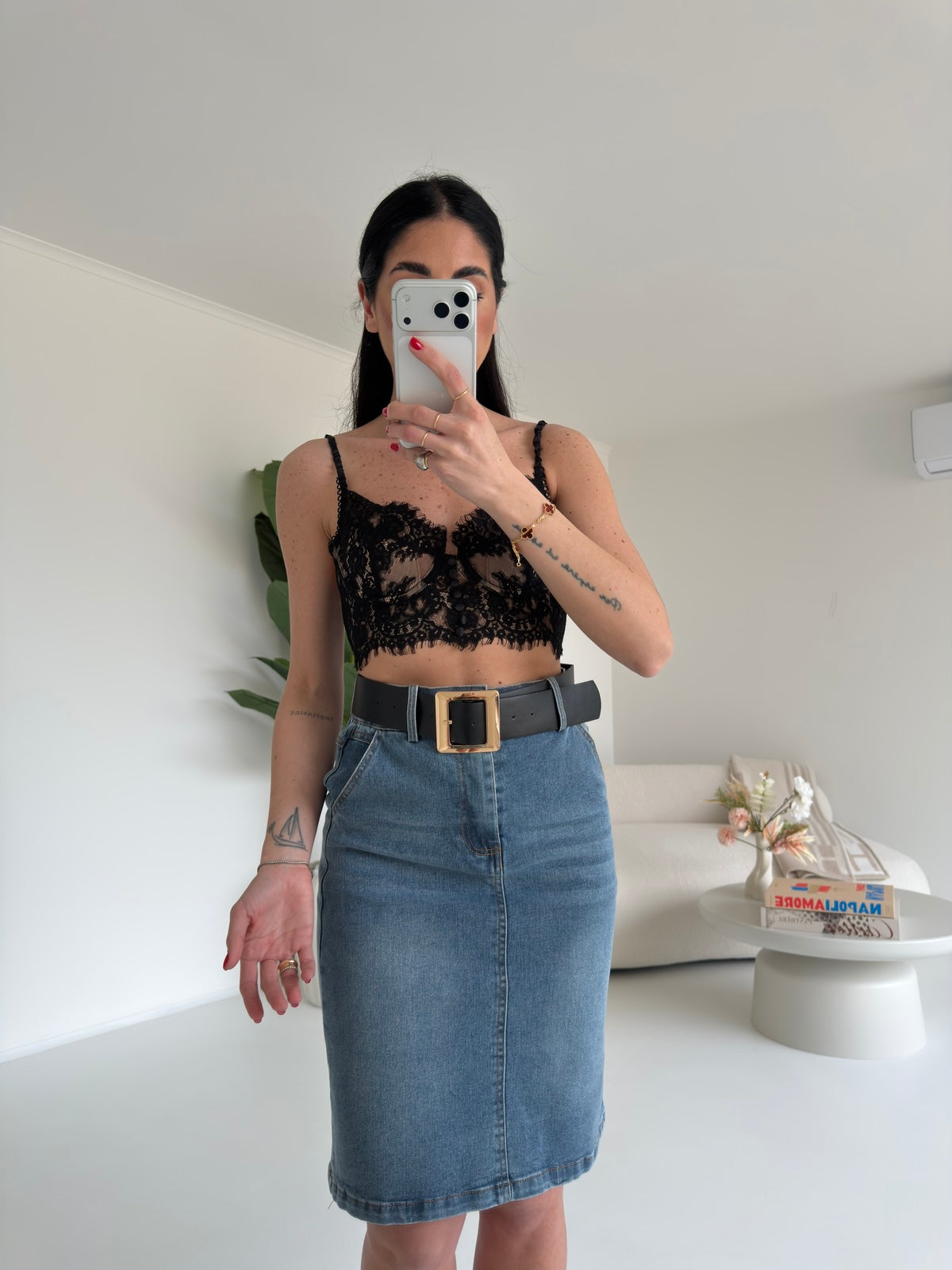 BRALETTE PIZZO NERA