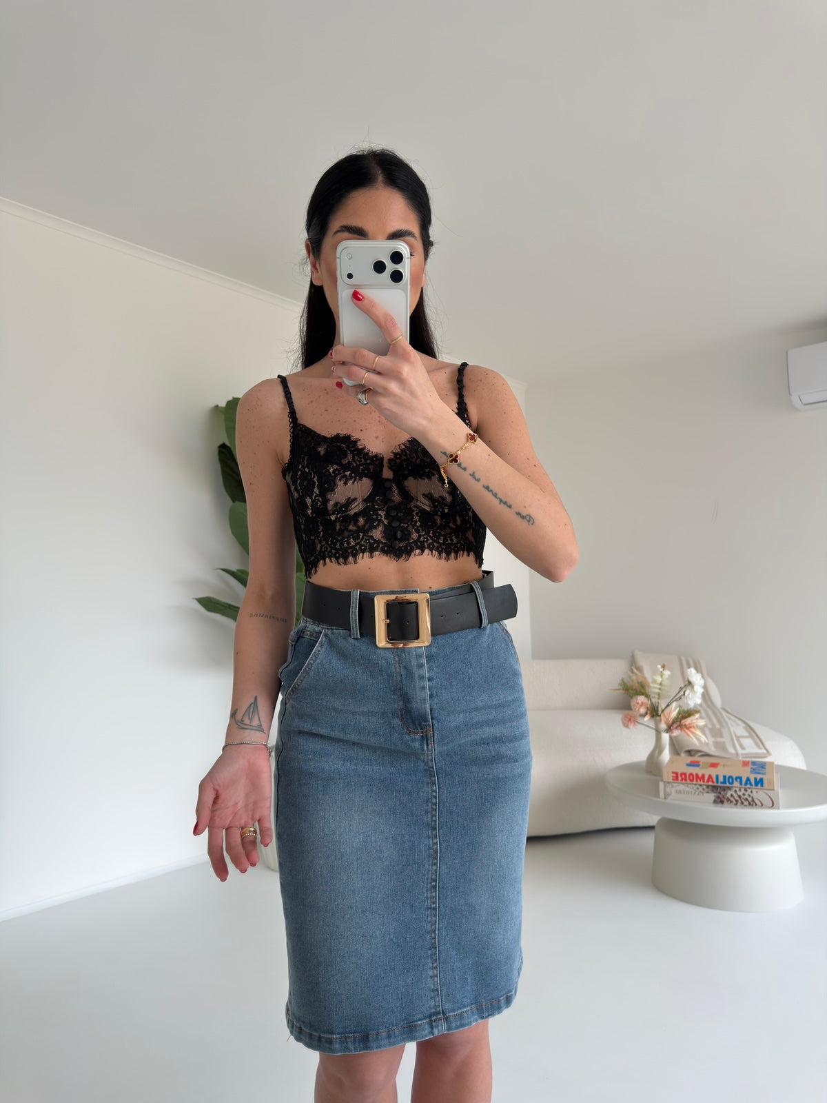 BRALETTE PIZZO NERA