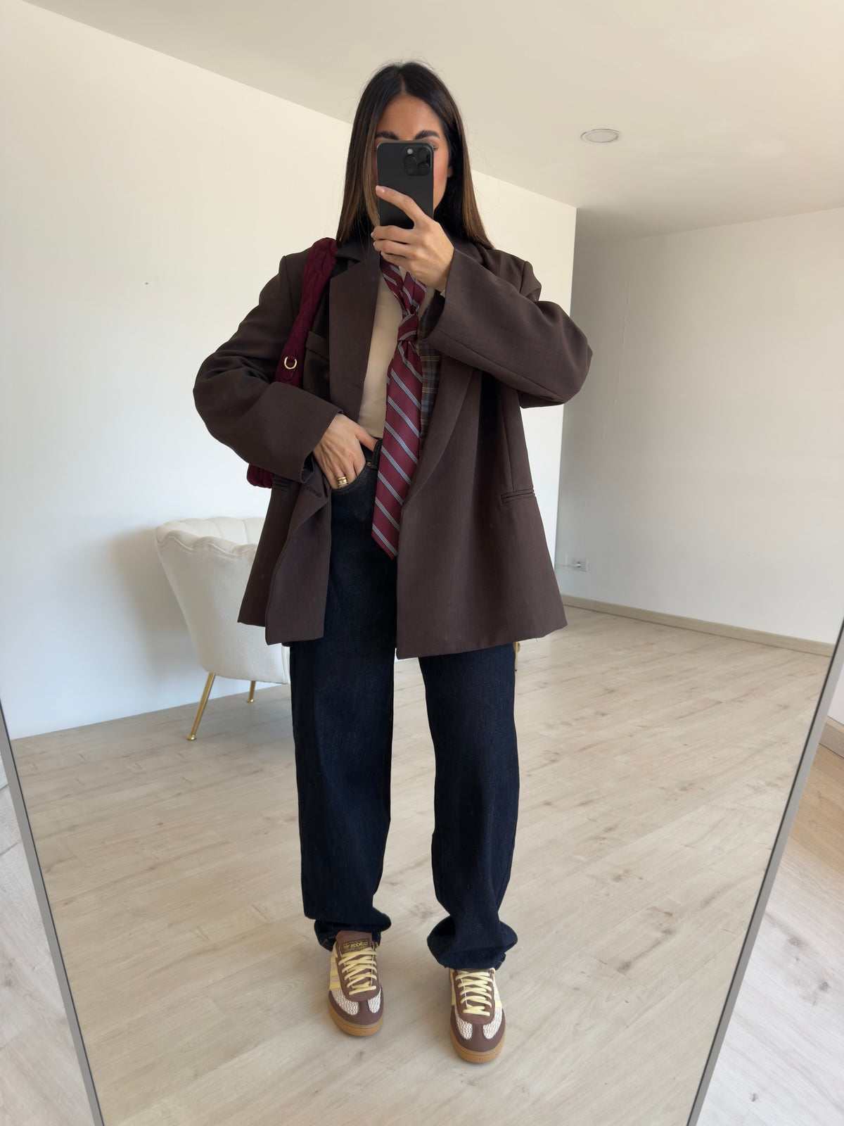 H4300-BLAZER ALICE CHOCO
