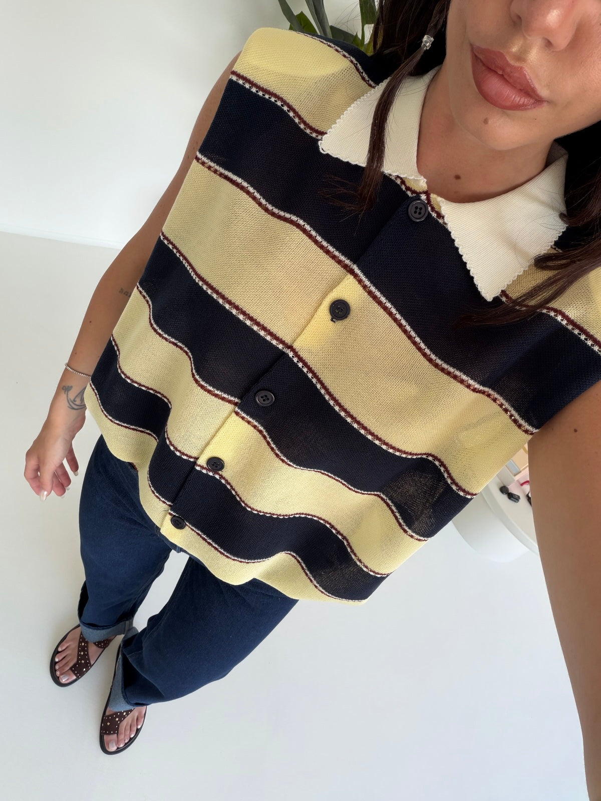 7626-POLO OXFORD YELLOW