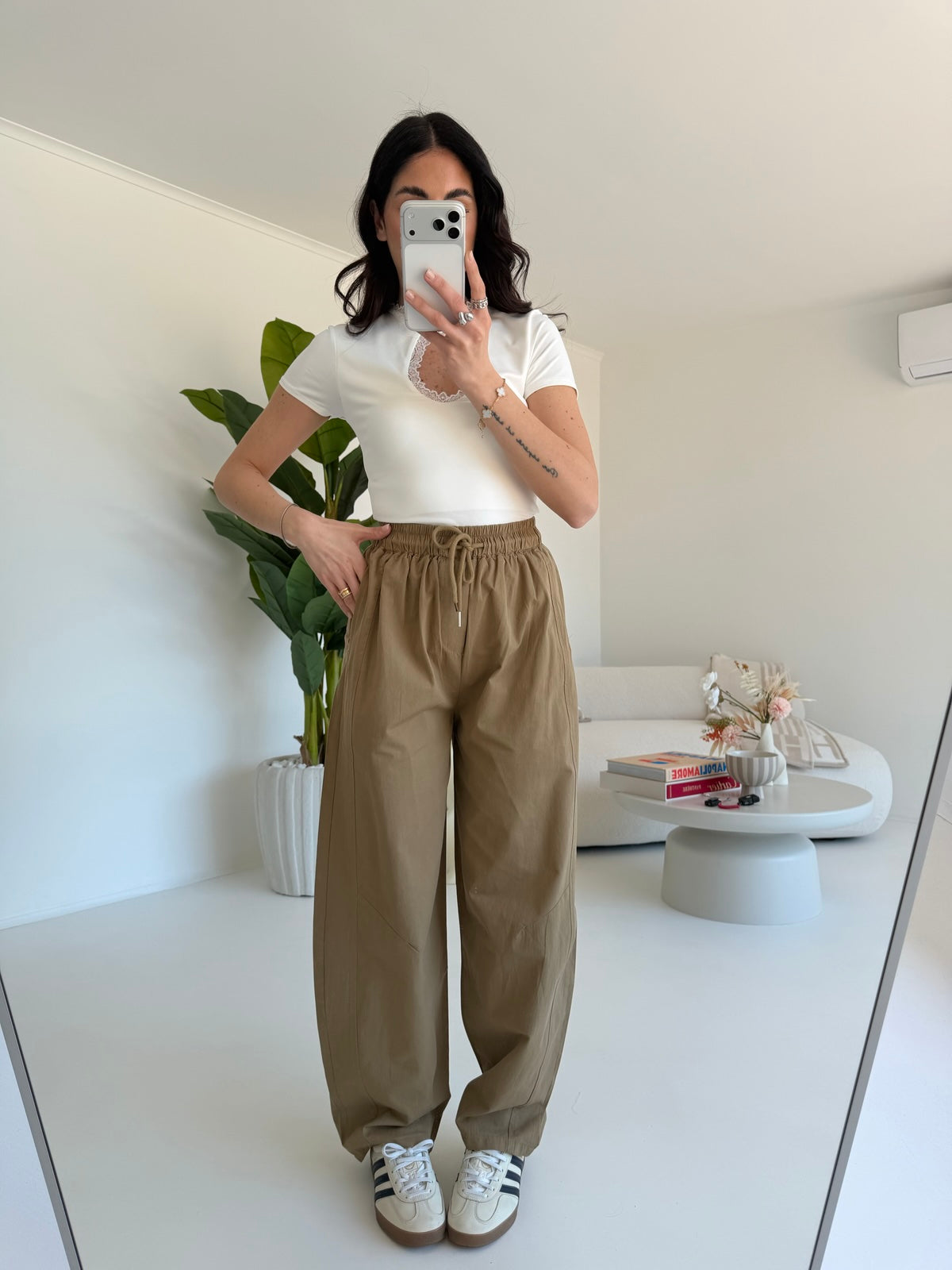 9251-PANTALONE SUITE BISCOTTO