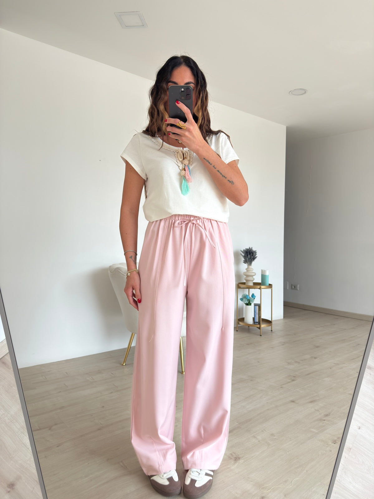 P10120-PANTALONE BOULEVARD PINK