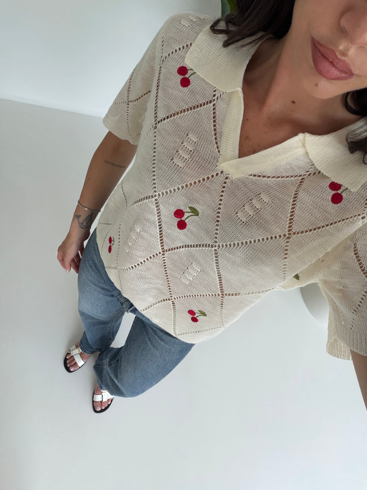 7727-POLO CILIEGIE